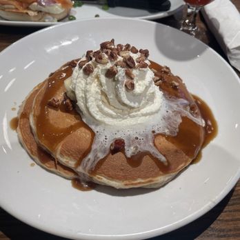 Another Broken Egg Cafe - Bourbon Street Pancakes 2-stack add-on - Breakfast & Brunch Near Me - Austin, Texas Another Broken Egg Cafe - Bourbon Street Pancakes 2-stack add-on - Breakfast & Brunch Near Me - Austin, Texas