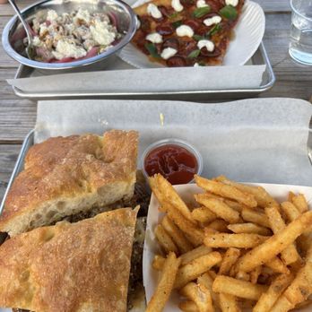 The Modern Brewery - Brussel sprout salad | pepp pizza Birra sandwich | great fries - Breweries Near Me - Saint Louis, Missouri