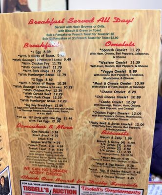 Menu photo 2 Dixie Diner Nicoma Park, OK