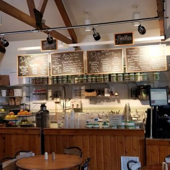 Delicious Orchards - Their new juice bar and you can order smoothies too. - Fruits & Veggies Near Me - Colts Neck, New Jersey