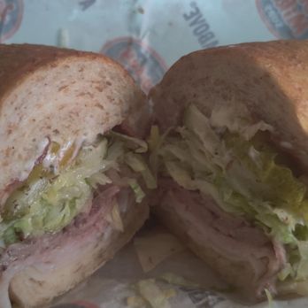 Jersey Mike's Subs - a cut in half sandwich - Fast Food Near Me - Mission, Texas