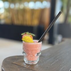 Esperanza on the Rooftop - Tiny blended cocktail.