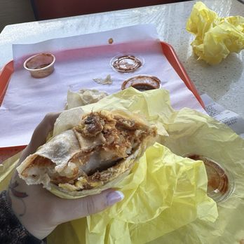 Steve's Burgers - Bacon & Egg Burrito - Burgers Near Me - Torrance, California