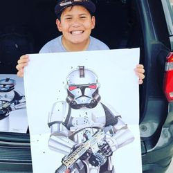 Insight Shooting Range - Happy with his first hundred rounds into the killer robot.