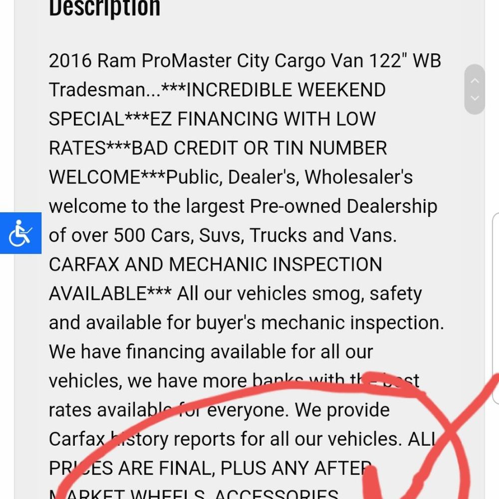 Karplus Warehouse - The $2,000THEFT DETERRENT goes on top of the price of the car which goes from the Ad of $7,399 to $9,399. Hidden 2,000 dollar fee - Used Car Dealers Near Me - Pacoima, California Karplus Warehouse - The $2,000THEFT DETERRENT goes on top of the price of the car which goes from the Ad of $7,399 to $9,399. Hidden 2,000 dollar fee - Used Car Dealers Near Me - Pacoima, California