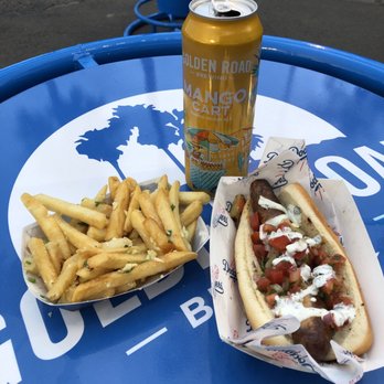 Dodger Stadium - Garlic Fries, Dodger Sausage, and a Golden Road Mango Cart - Stadiums & Arenas Near Me - Los Angeles, California Dodger Stadium - Garlic Fries, Dodger Sausage, and a Golden Road Mango Cart - Stadiums & Arenas Near Me - Los Angeles, California