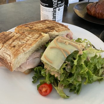 Kafe K - Turkey Panini Sandwich - delicious - Breakfast & Brunch Near Me - Santa Monica, California Kafe K - Turkey Panini Sandwich - delicious - Breakfast & Brunch Near Me - Santa Monica, California