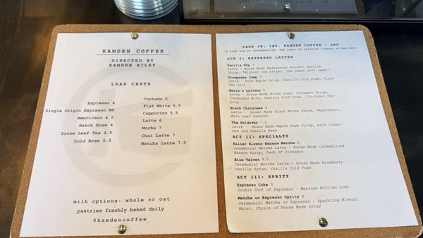 Menu photo 8 Kamden Coffee Glendora, CA
