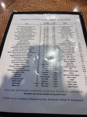 Menu photo 6 The Firkin Tavern Ewing, NJ Menu photo 6 The Firkin Tavern Ewing, NJ