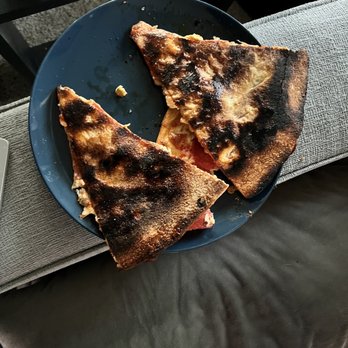 Eddy's Pizza Restaurant - Burnt pizza - Pizza Near Me - Plano, Texas