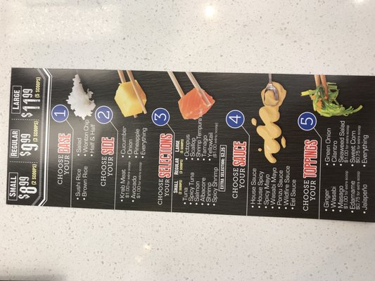 Menu photo 6 Poke Land - Bakersfield Bakersfield, CA