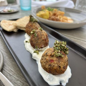 Larsen - Lamb Merguez Meatballs - Cocktail Bars Near Me - Laguna Beach, California Larsen - Lamb Merguez Meatballs - Cocktail Bars Near Me - Laguna Beach, California