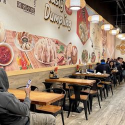 Tasty Dumpling - 12.20.24 all table seating are against the wall