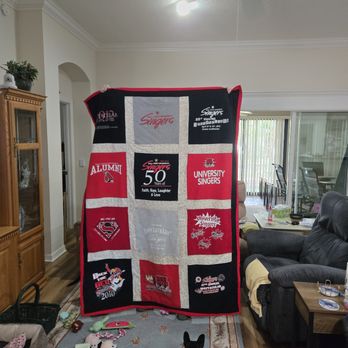 Kate's Tshirt Quilts - Home Decor Near Me - The Villages, Florida Kate's Tshirt Quilts - Home Decor Near Me - The Villages, Florida