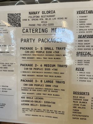 Menu photo 8 Nanay Gloria Las Vegas, NV Menu photo 8 Nanay Gloria Las Vegas, NV