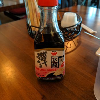 Trendy Dumpling - This dumpling sauce is gross... they should just offer soy sauce with rice vinegar - Noodles Near Me - Houston, Texas Trendy Dumpling - This dumpling sauce is gross... they should just offer soy sauce with rice vinegar - Noodles Near Me - Houston, Texas