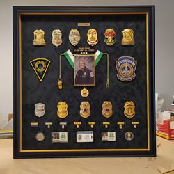 Art of Framing - Police retirement frame