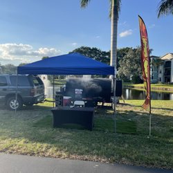 Ga's Smokin BBQ - A great day for bbq