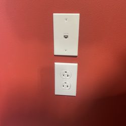 Low Voltage CAT5e port installation