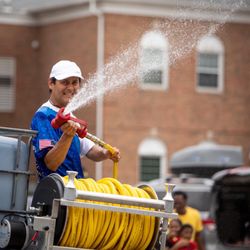Love Power Washing - Participating in our community parade. We love to give back!