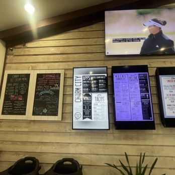 Charm City Seafood - Menu wall - Seafood Near Me - Bartow, Florida