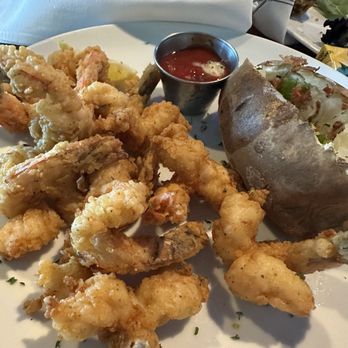 Chesapeake's Seafood Restaurant - Shrimp baked potato - Wine Bars Near Me - Knoxville, Tennessee