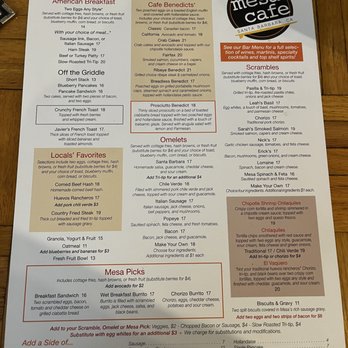 Mesa Cafe - Menu - Breakfast & Brunch Near Me - Santa Barbara, California Mesa Cafe - Menu - Breakfast & Brunch Near Me - Santa Barbara, California