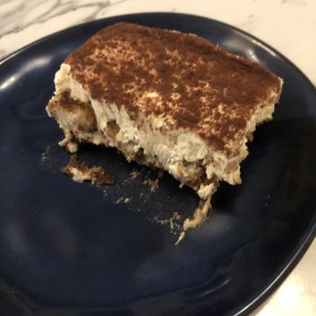 Francesca's Italian Kitchen - Tiramisu barely made it on the plate. Sad. - Italian Near Me - Vero Beach, Florida Francesca's Italian Kitchen - Tiramisu barely made it on the plate. Sad. - Italian Near Me - Vero Beach, Florida