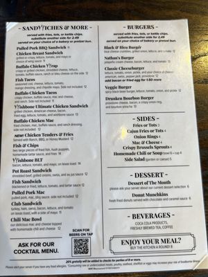 Menu photo 1 Wishbone Tavern Cincinnati, OH