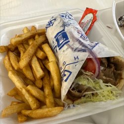 Little Greek Fresh Grill - Gyro Pita Fresh-Cut Fries