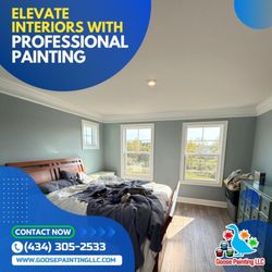 Goose Painting - Interior painting