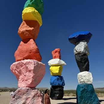 Seven Magic Mountains - Public Art Near Me - Las Vegas, Nevada