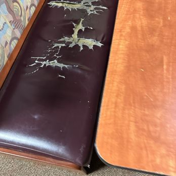 Golden Corral Buffet & Grill - Worn down booth seat. Disgusting! - Buffets Near Me - Pomona, California Golden Corral Buffet & Grill - Worn down booth seat. Disgusting! - Buffets Near Me - Pomona, California