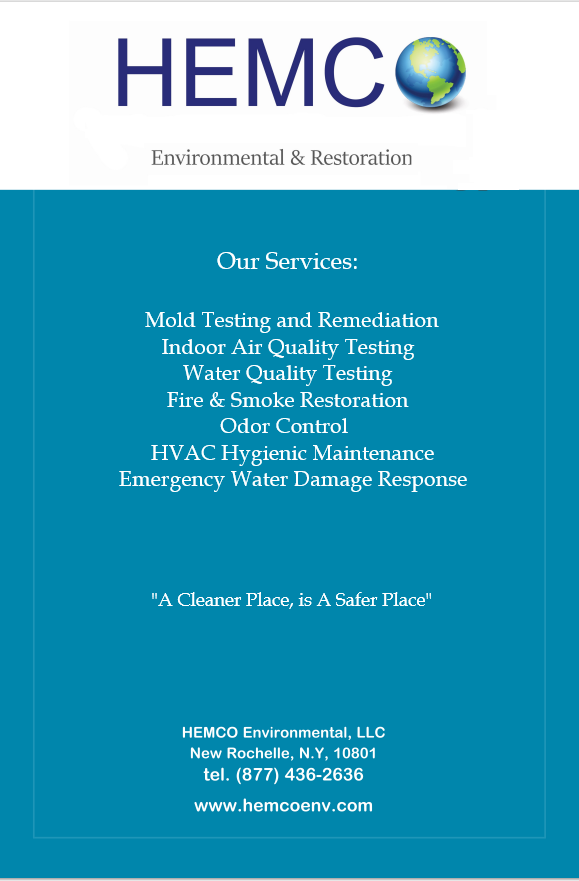Hemco Environmental - mold inspector in New Rochelle, NY