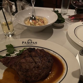 Pampas Steakhouse - Bone - in Ribeye...REAL Lobster Mac & cheese! - Steakhouses Near Me - Alpharetta, Georgia Pampas Steakhouse - Bone - in Ribeye...REAL Lobster Mac & cheese! - Steakhouses Near Me - Alpharetta, Georgia