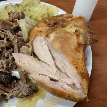 Golden Corral - Hard to see in the photo, the chicken was pink and not warm in the center at all. - Buffets Near Me - Prescott, Arizona