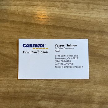 CarMax - WORST SALESMAN EVER. Find someone else or another dealership. - Used Car Dealers Near Me - Sacramento, California CarMax - WORST SALESMAN EVER. Find someone else or another dealership. - Used Car Dealers Near Me - Sacramento, California