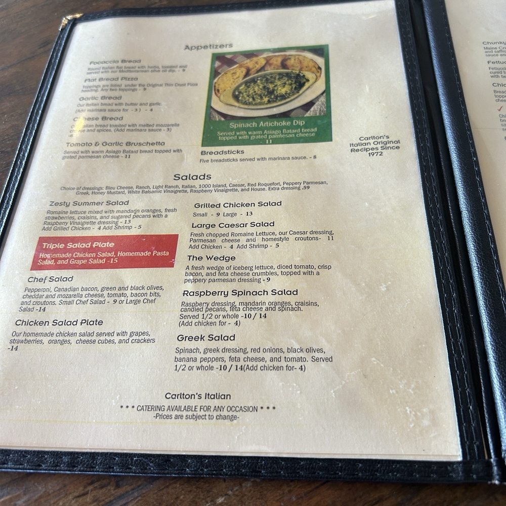Carlton's Italian Restaurant & Catering - Italian Near Me - Cullman, Alabama Carlton's Italian Restaurant & Catering - Italian Near Me - Cullman, Alabama