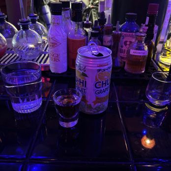 Toki Underground - Seltzer and a shot - Ramen Near Me - Washington, DC, District of Columbia