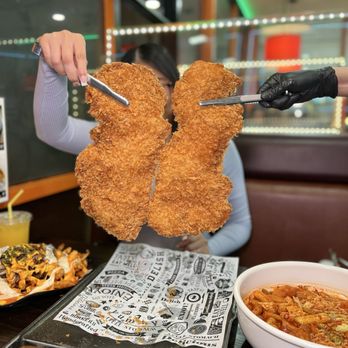 Luv Dduk - Large Chicken Katsu - Korean Near Me - Cerritos, California Luv Dduk - Large Chicken Katsu - Korean Near Me - Cerritos, California