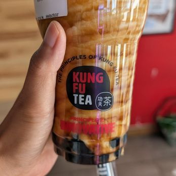 Kung Fu Tea - Oolong tea wow milk cap - Bubble Tea Near Me - Port Charlotte, Florida