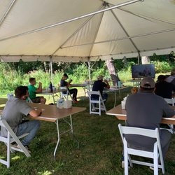 Northwest Tents Events - Teaching a class in a tent from Northwest Tents & Events