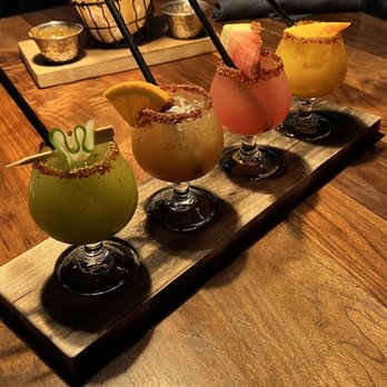 Sol Agave - Margarita flight - New Mexican Cuisine Near Me - Santa Monica, California Sol Agave - Margarita flight - New Mexican Cuisine Near Me - Santa Monica, California