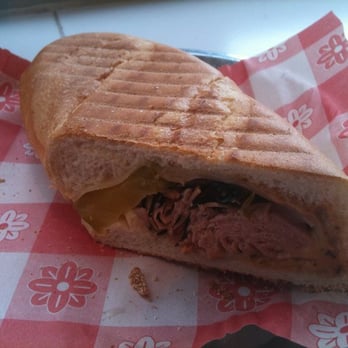 Blunch - Half of a Big Papi (black forrest ham, pickles, swiss, chipotle cilantro aioli) - Breakfast & Brunch Near Me - Boston, Massachusetts