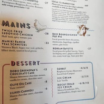 Fete - Simple menu - New American Near Me - Honolulu, Hawaii Fete - Simple menu - New American Near Me - Honolulu, Hawaii