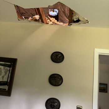 Triple H Insulation - The break in the ceiling - Home Energy Auditors Near Me - St. James, New York
