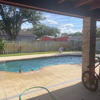 Broward and Miami Pool Service - My pool currently after their service. The kids love it! - Pool Cleaners Near Me Broward and Miami Pool Service - My pool currently after their service. The kids love it! - Pool Cleaners Near Me
