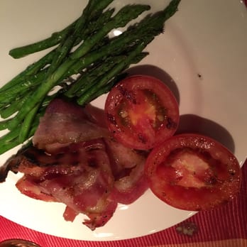 Escolta - From the grilled station - asparagus, tomatoes and bacon. - Buffets Near Me - Makati, NCR