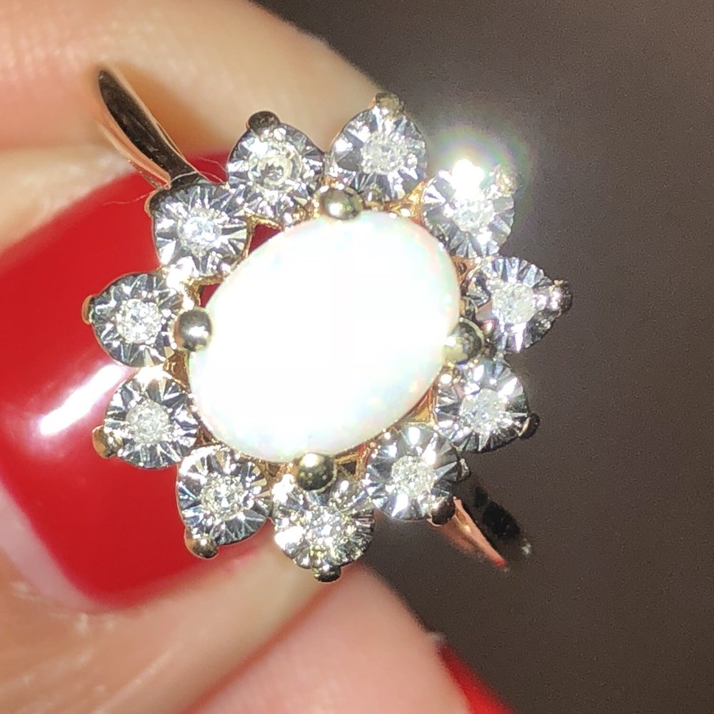 Amazed and so very excited to have this ring back in such beautiful condition! Wonderful job to the fine jewelry staff and repair team!