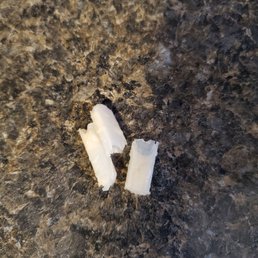 Had plastic pieces in my frappe Had plastic pieces in my frappe